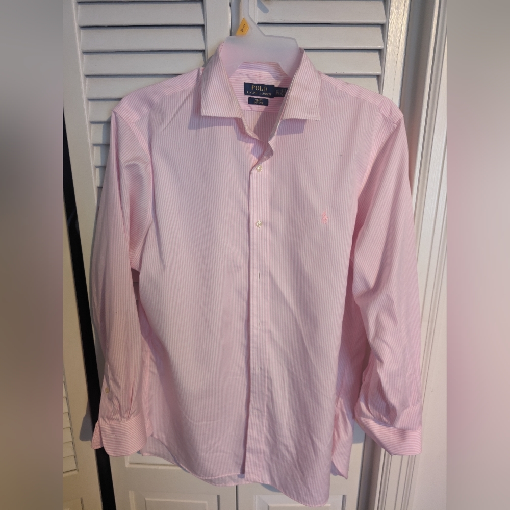 Ralph Lauren Polo L/S striped dress shirt